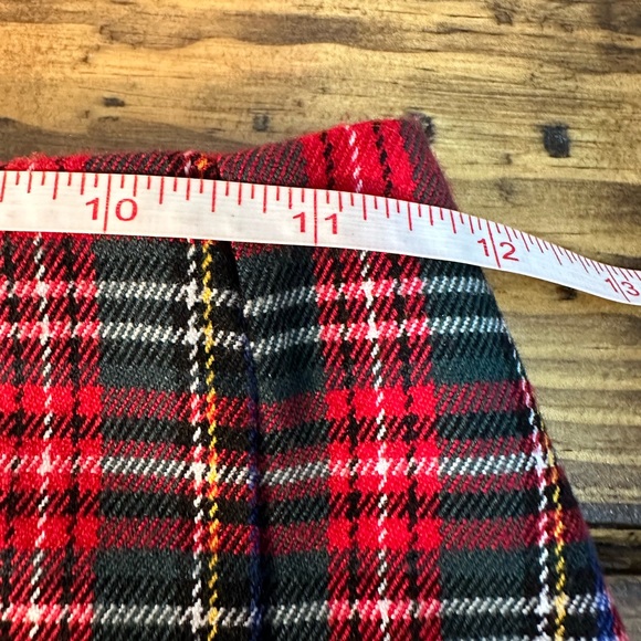 NWT Brandy Melville Cara Plaid Skirt Red Size XS/S (O/S) - Picture 6 of 8